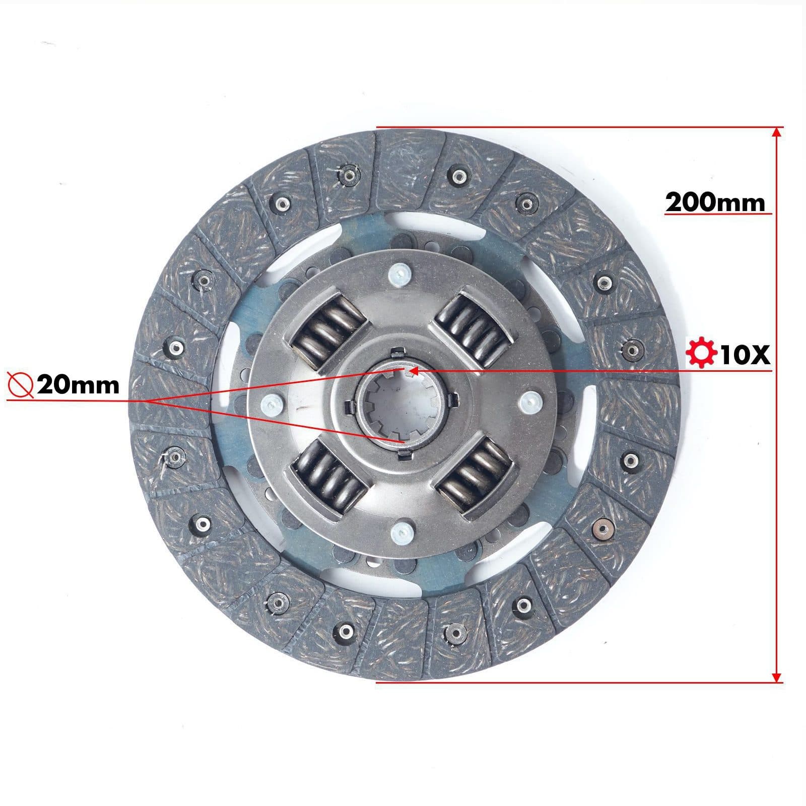 Koppelingsset Kubota A-15 | A-19 | B1600 - B1902 | F2000 - F2400 | B20 - B8200 - 8