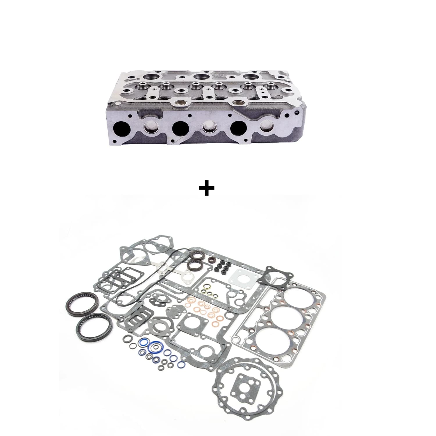 Cilinderkop + pakkingsset Kubota D850 | D850BH | D950 | D950SB | D950-FM | D950 | 3D75