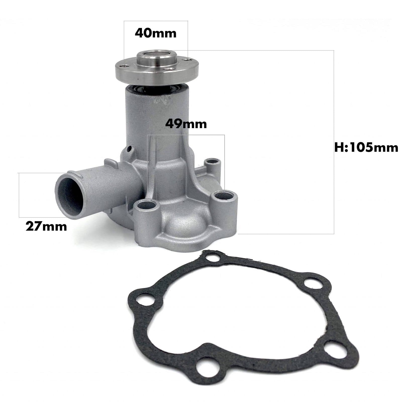 Waterpomp Yanmar F serie | YM serie | 3T72 motor