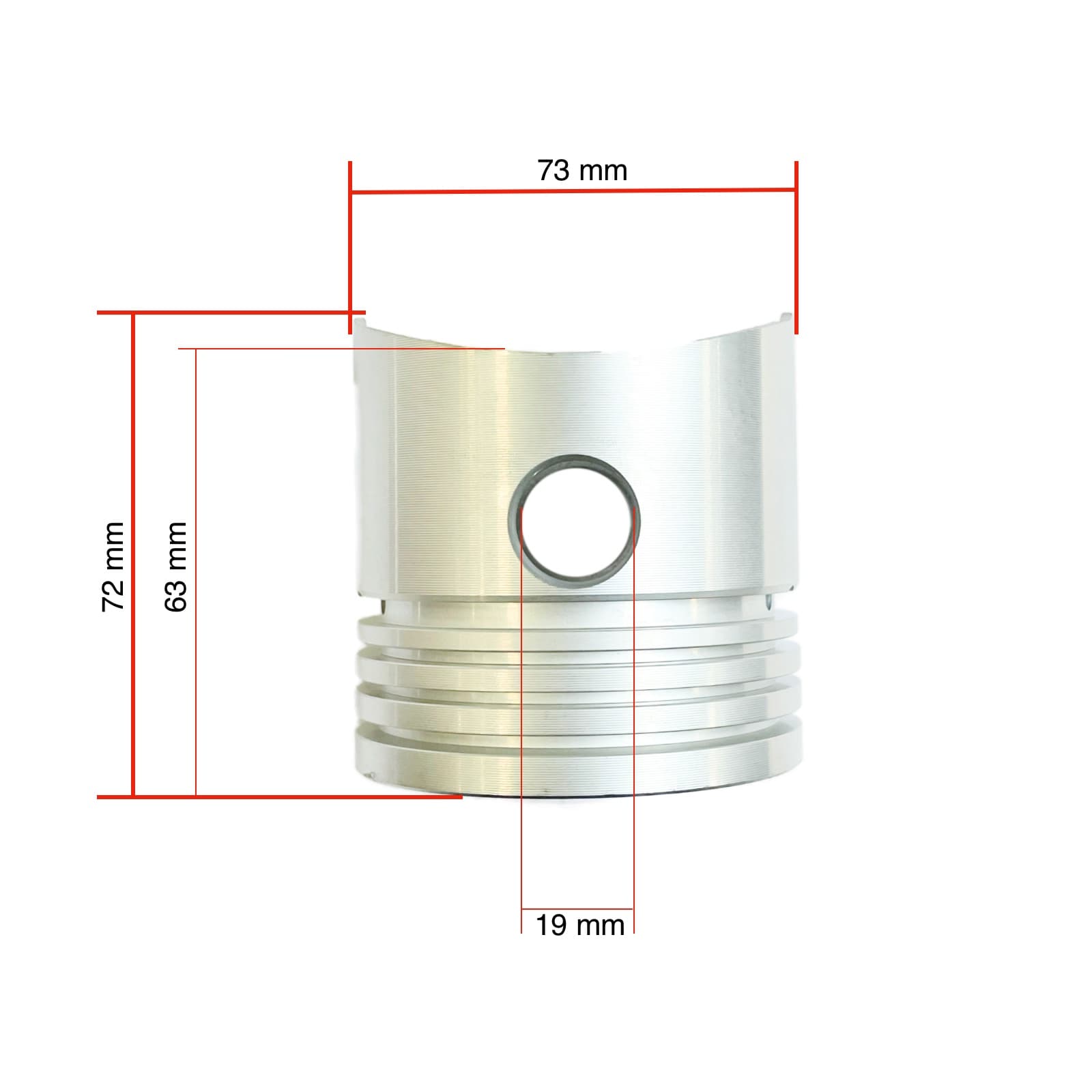 Zuiger K3D | K4D Mitsubishi | Iseki TU160-TU177 - 2