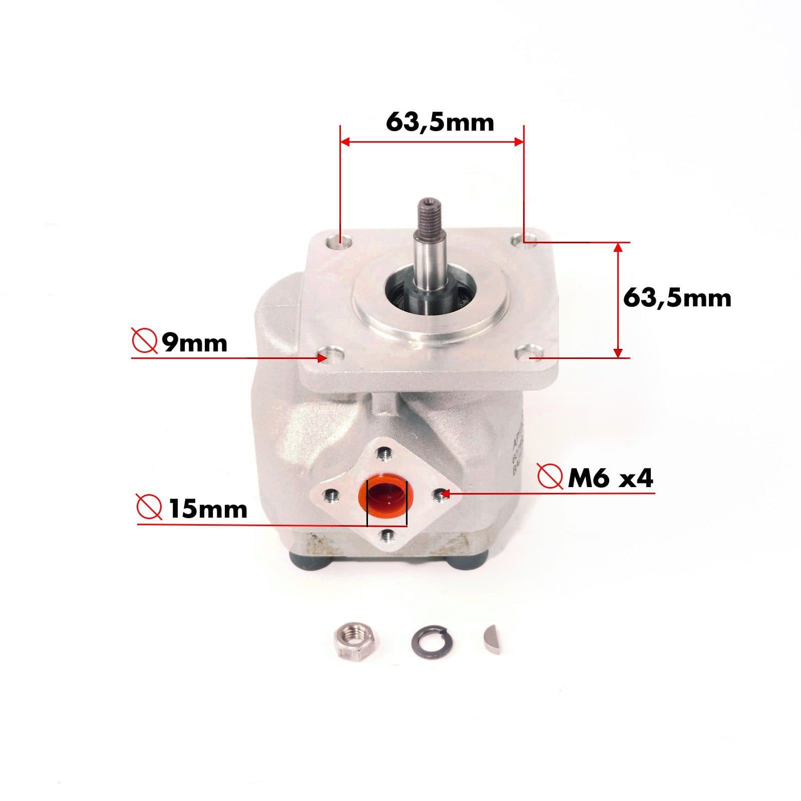 Hydrauliekpomp Yanmar YM1301 - YM1401 | F14 - F16 | Shop4Trac