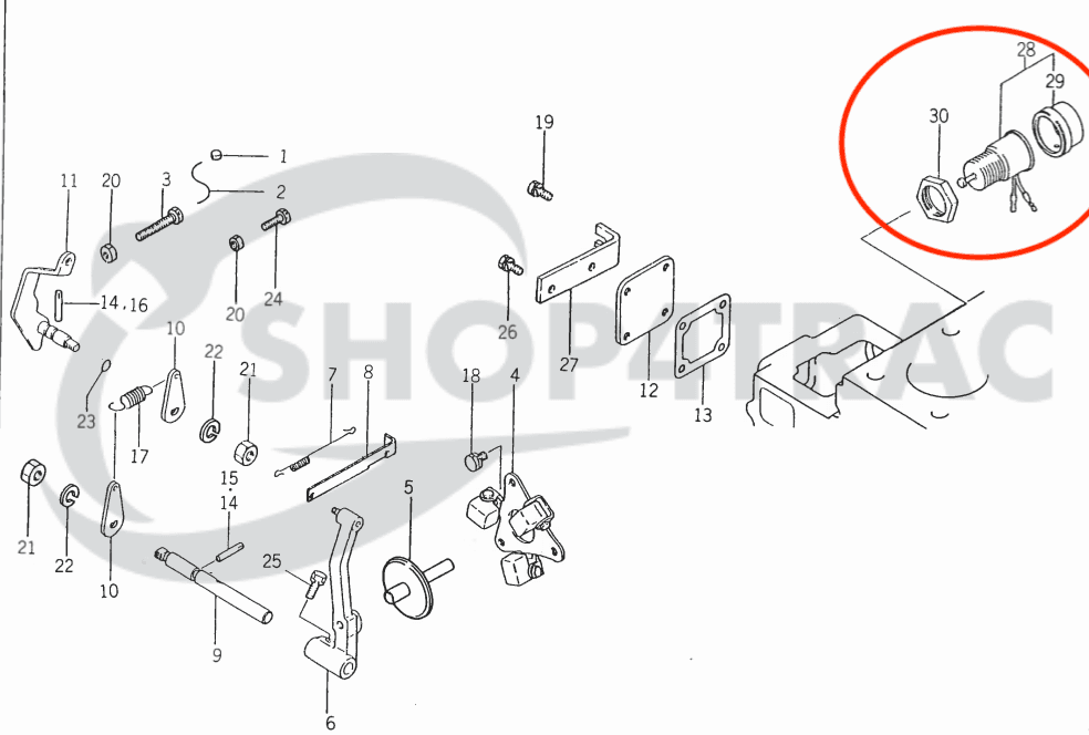 Solenoid Iseki Landhope | TU120 - TU177 | TU1400 - TU1601 | MT17 - MT2501 - 4
