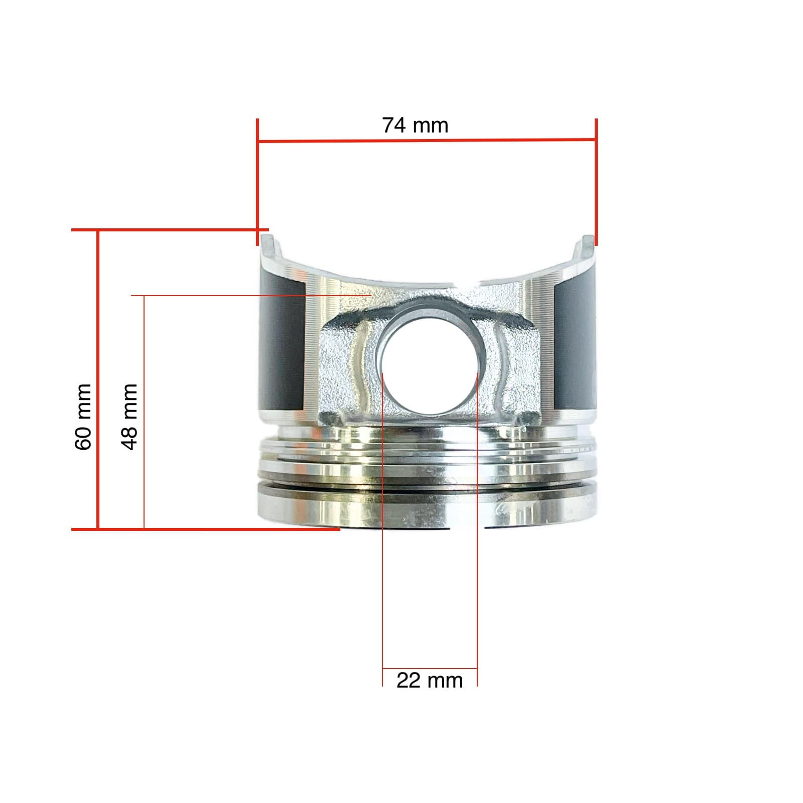 Zuiger Yanmar 3TNM74 - 2