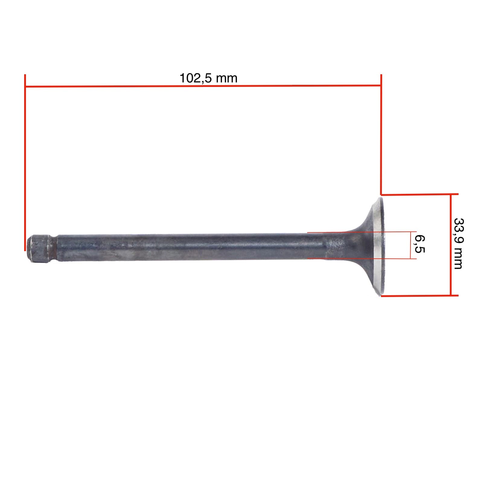 Inlaatklep Mitsubishi S3L - S3L2 - S4L - S4L2 - 2