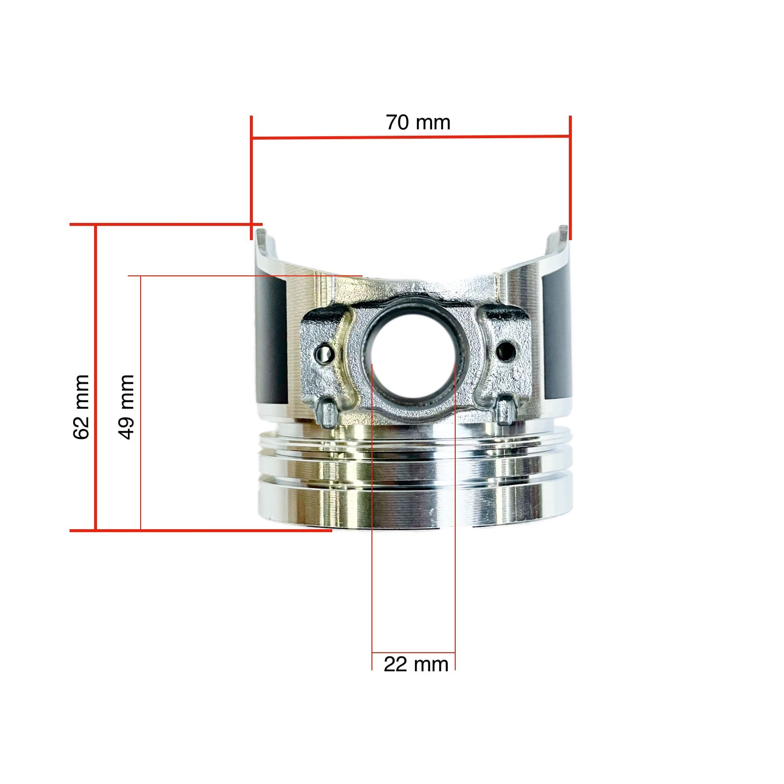 Zuiger Yanmar 3TNV70 - 2