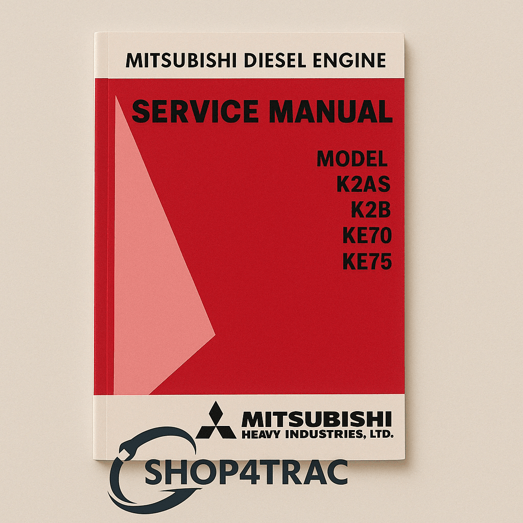 Handleiding service manual Mitsubishi KE70 | KE75 | K2A | K2B | K2C | Bolens | Solé diesel | Beaver