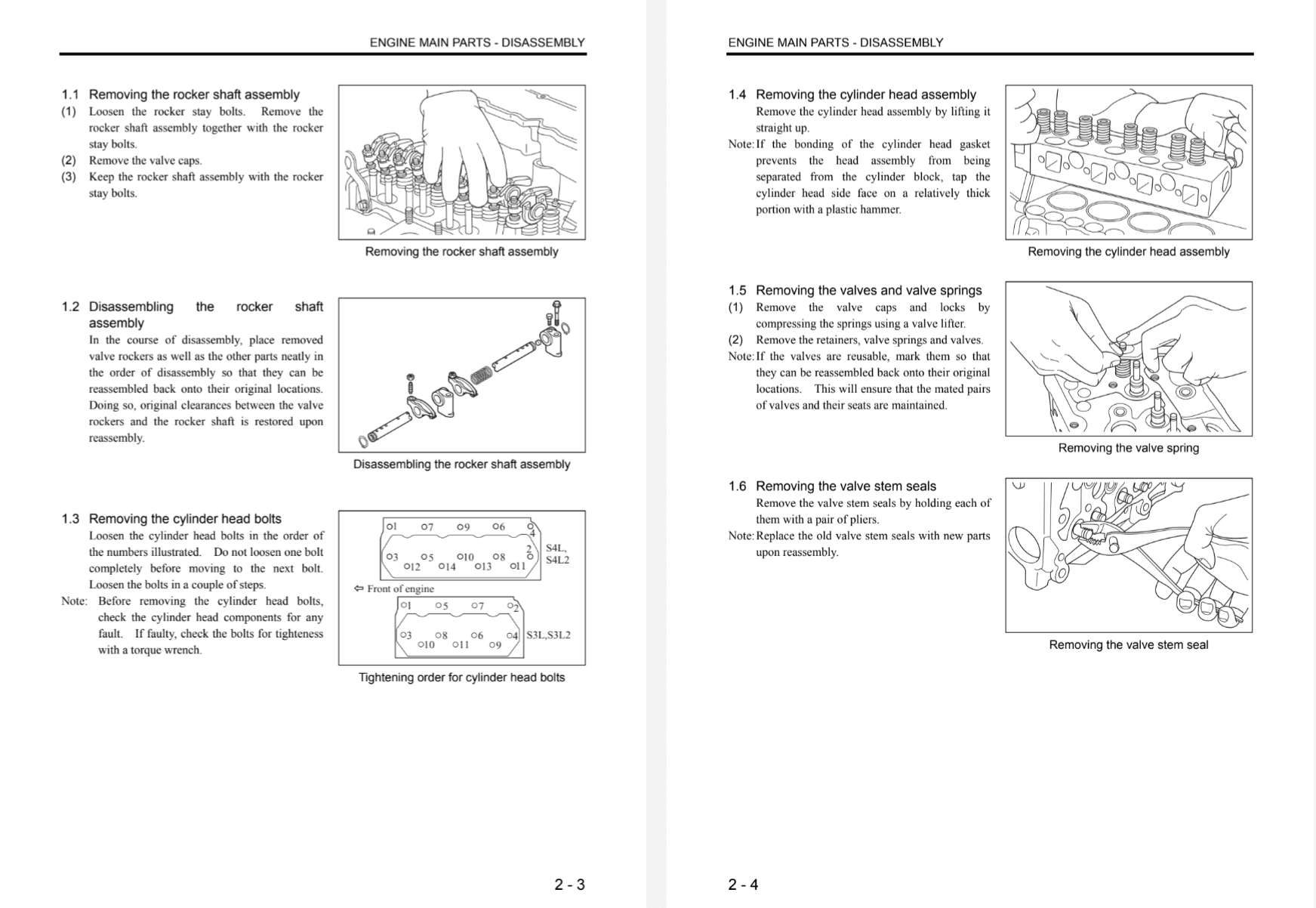 Handleiding Mitsubishi KE70, KE75, K2A, K2B, K2C