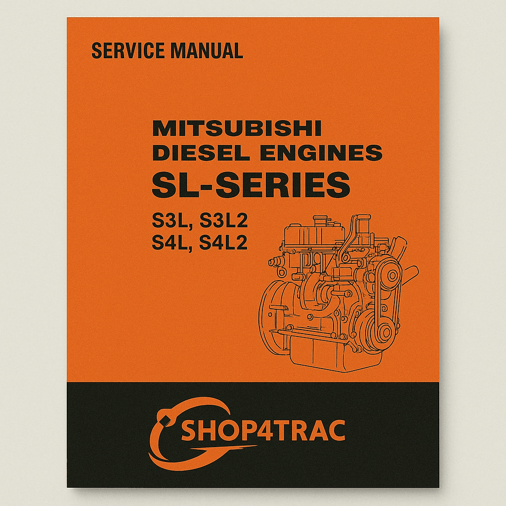 Handleiding service manual Mitsubishi S3L | S3L2 | S4L2 | S4L Vetus | Solé | Deutz | Atlas | Mahindra | Caterpillar