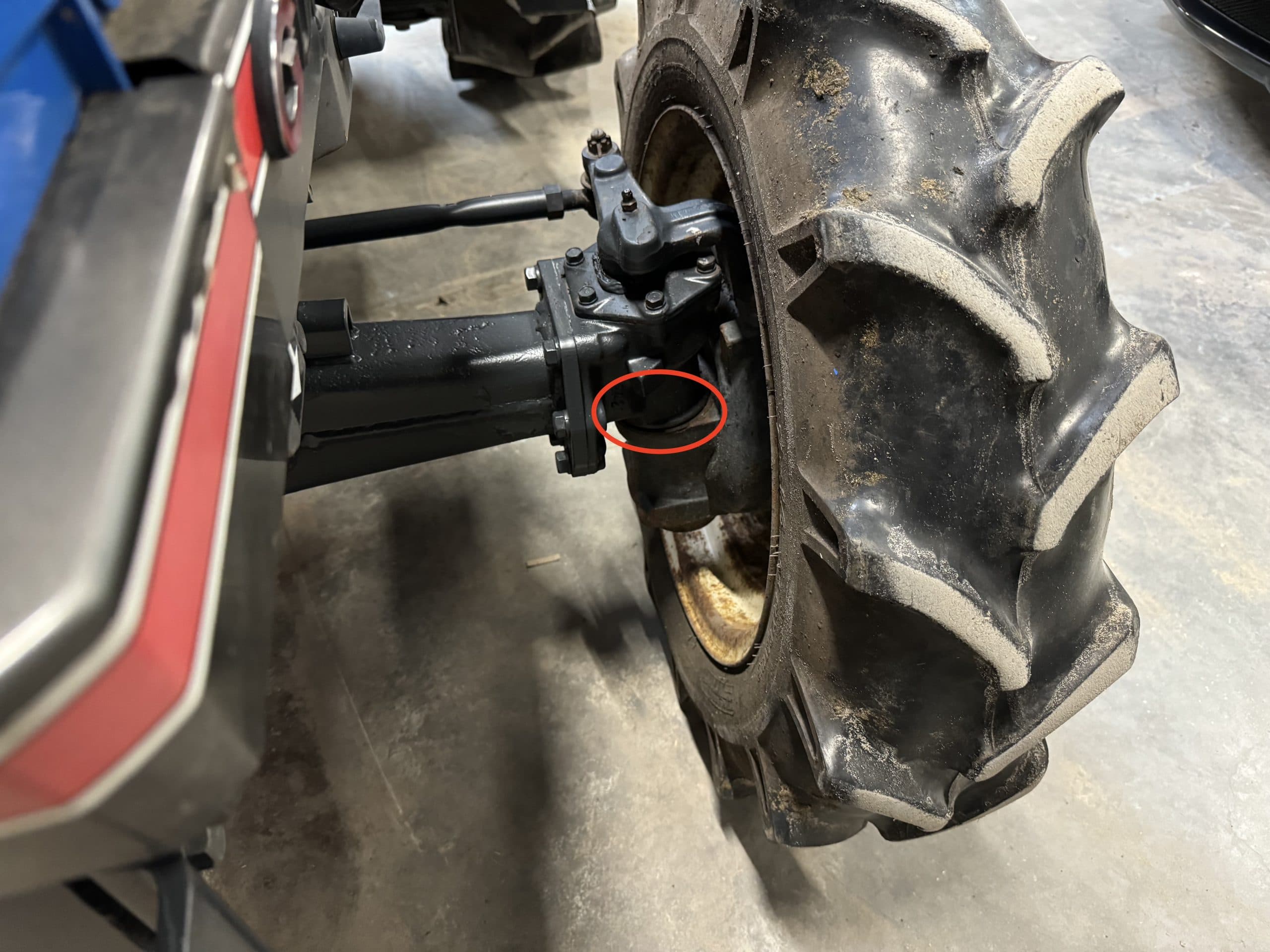 Iseki keerring vooras TA207 - TA317 | TA530 - 5140 | MF1250 | BQ3048E | Shop4Trac