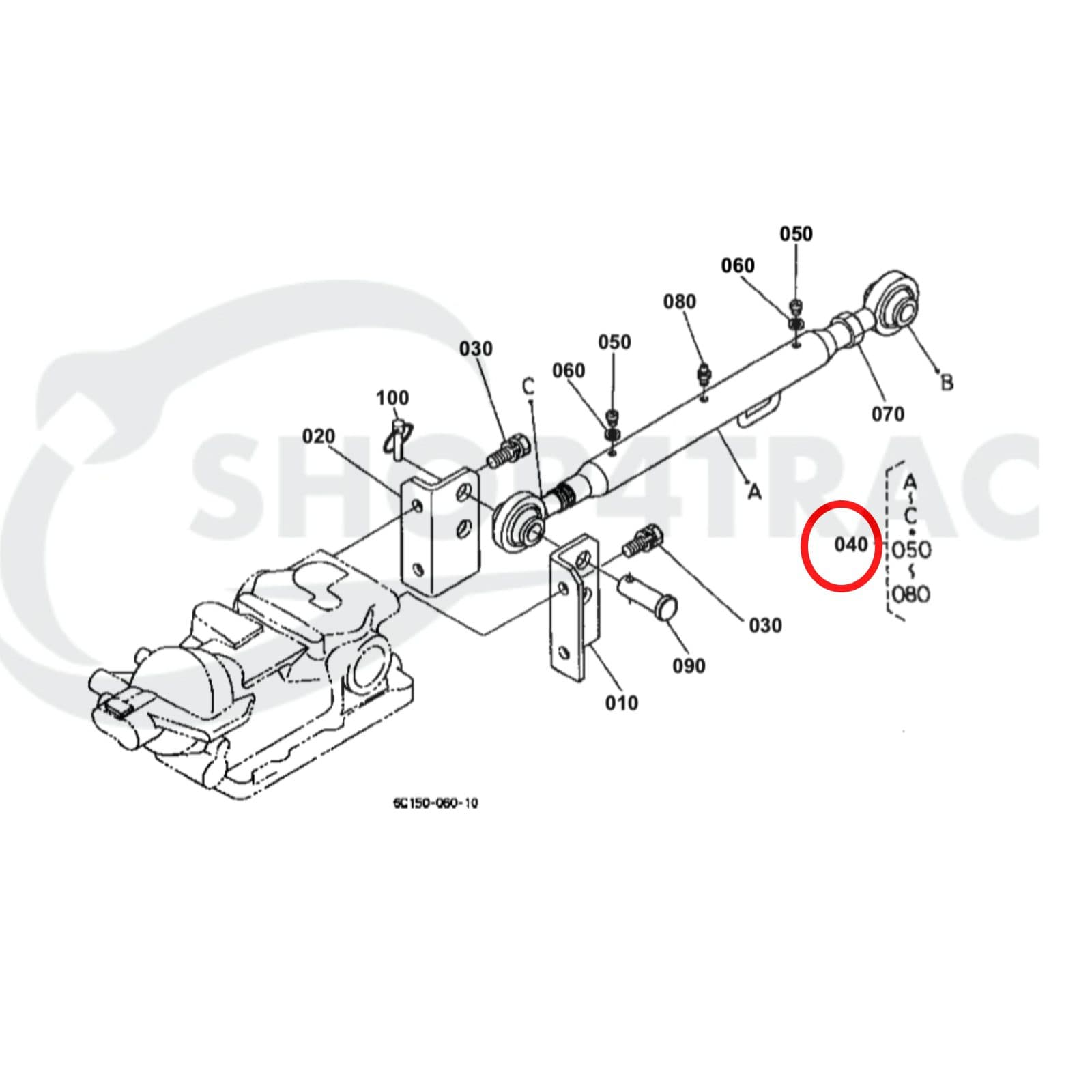 Topstang Cat.1 | Kubota - Yanmar - Shibaura - Hinomoto - Iseki - 2