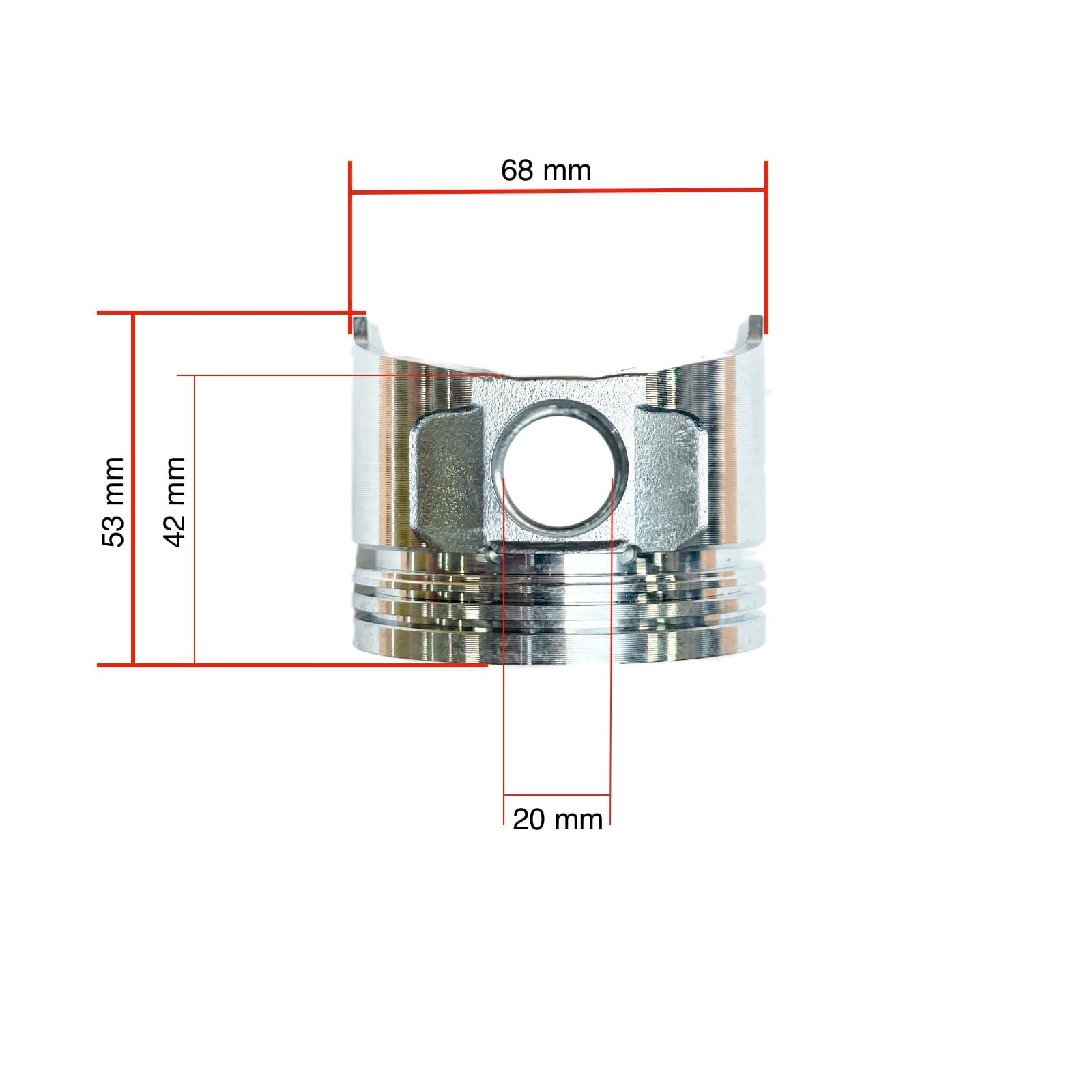 Zuiger Yanmar 2TNE68 | 3TNE68 | Takeuchi | Komatsu 3D68E - 2