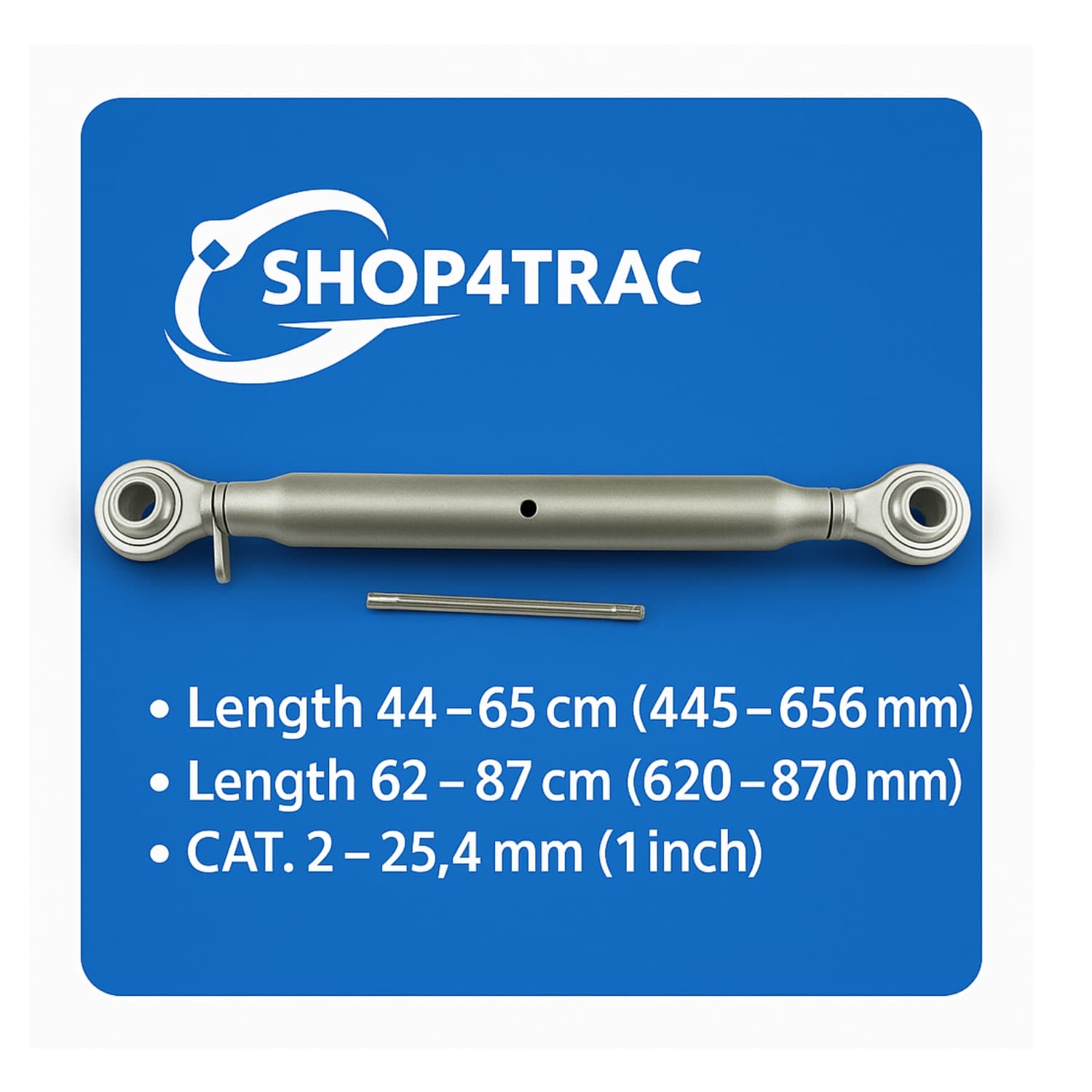 Topstang Cat. 2 | Kubota – Yanmar – Shibaura – Hinomoto – Iseki