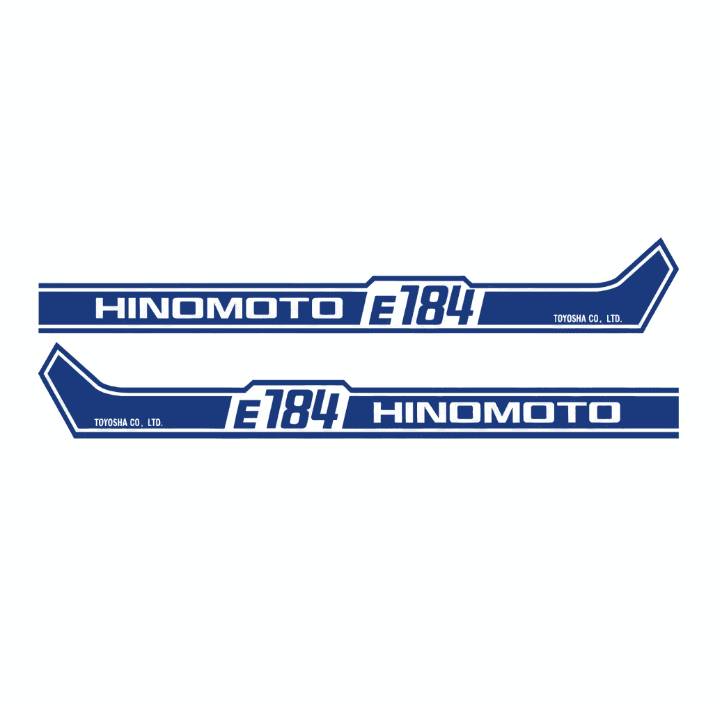 Sticker | Stickerset Hinomoto E184 | E Series