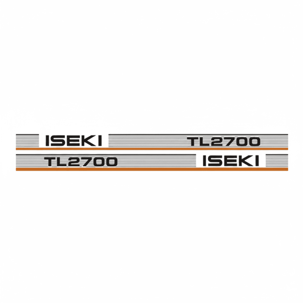 Sticker | Stickerset Iseki TL2700 | TL Series