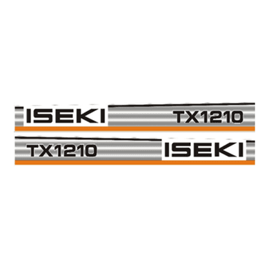 Stickerset Iseki TX1210 | TX Series - Complete Set & Originele Look