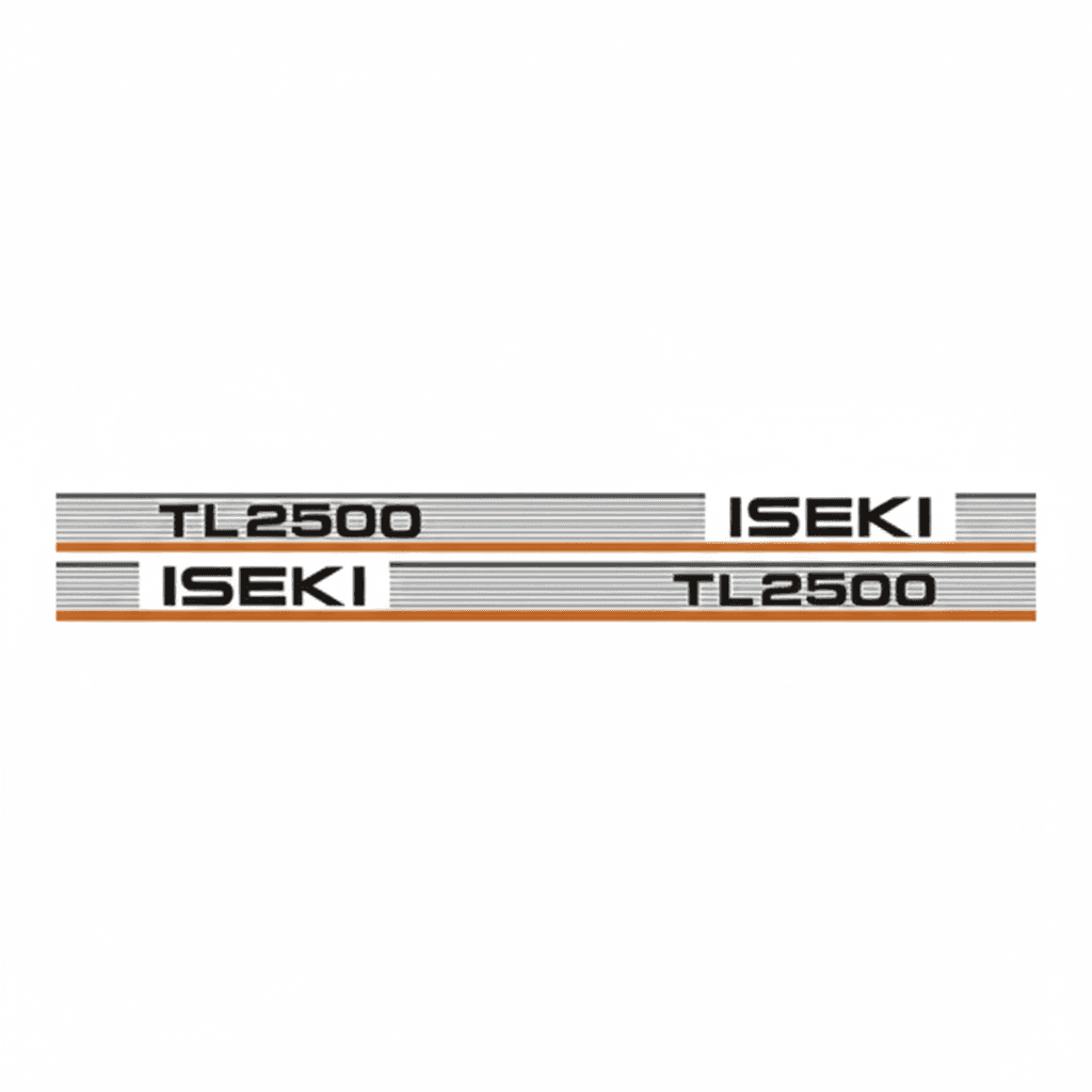Sticker | Stickerset Iseki TL2500 | TL Series