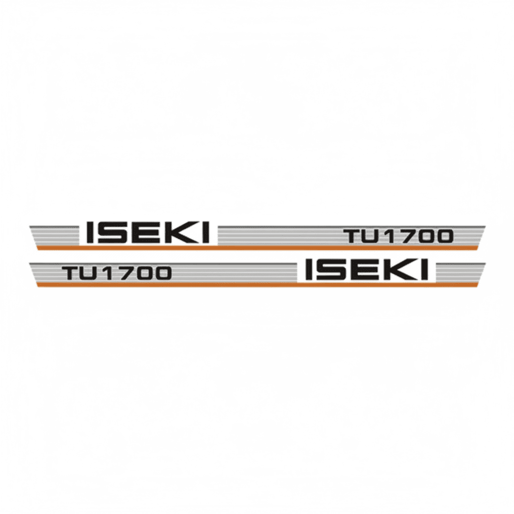 Sticker | Stickerset Iseki TU1700 | TU Series