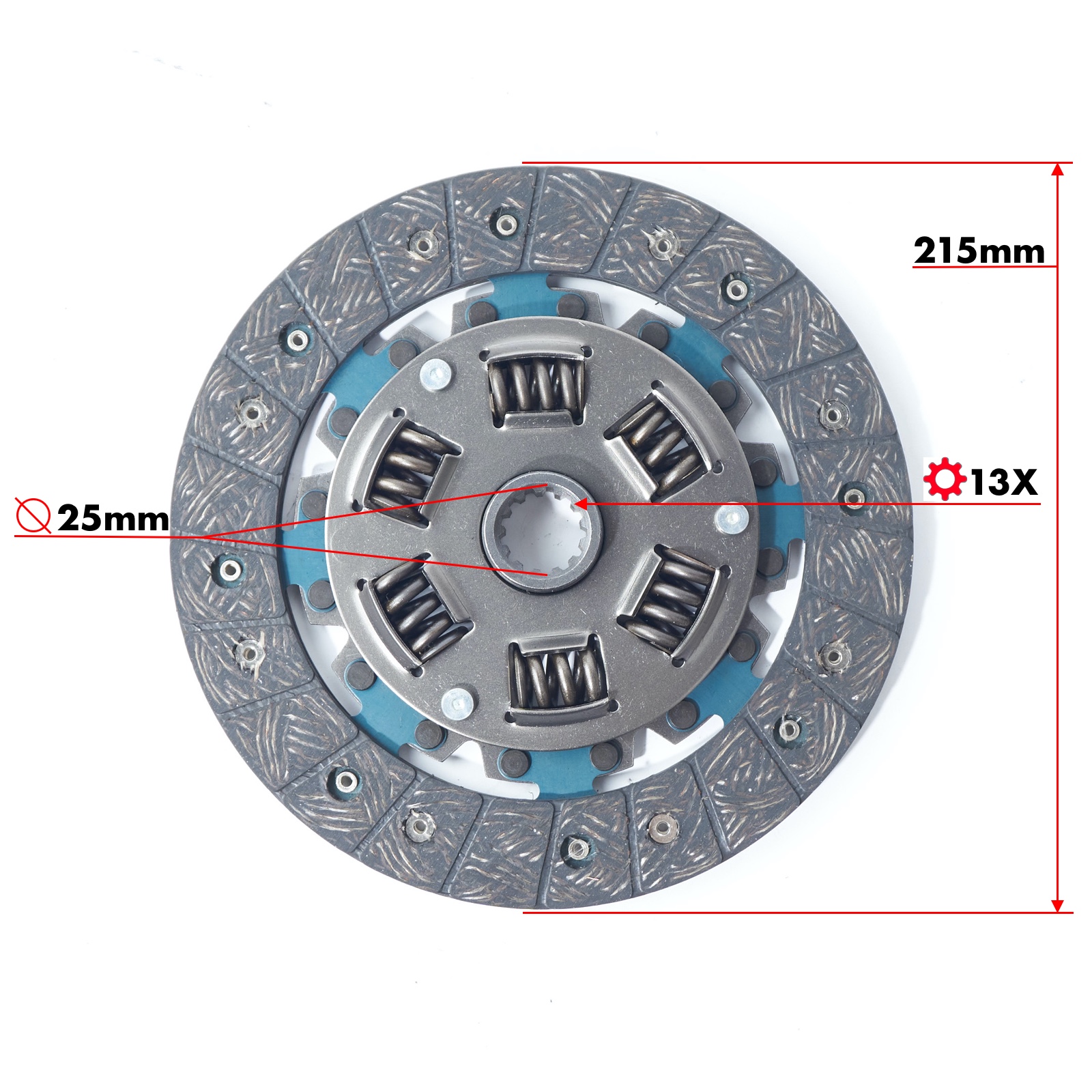 Koppelingsplaat Yanmar F/FX26-28 | YM 2500-3810 - Afbeelding 3