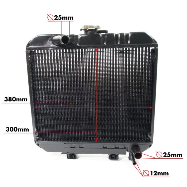 Radiateur Kubota B1600 - B1702 | Zen-noh ZB1600 - ZB1702 - Afbeelding 2