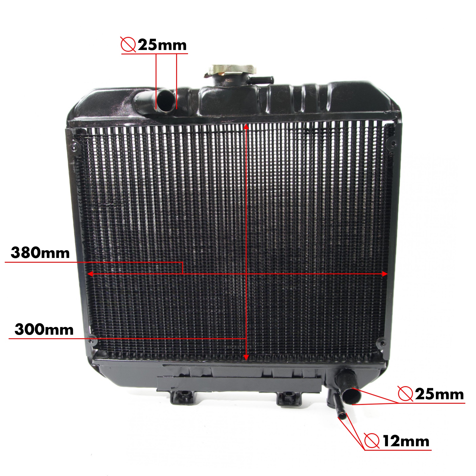 Radiateur Kubota B1600 - B1702 | Zen-noh ZB1600 - ZB1702 - Afbeelding 2
