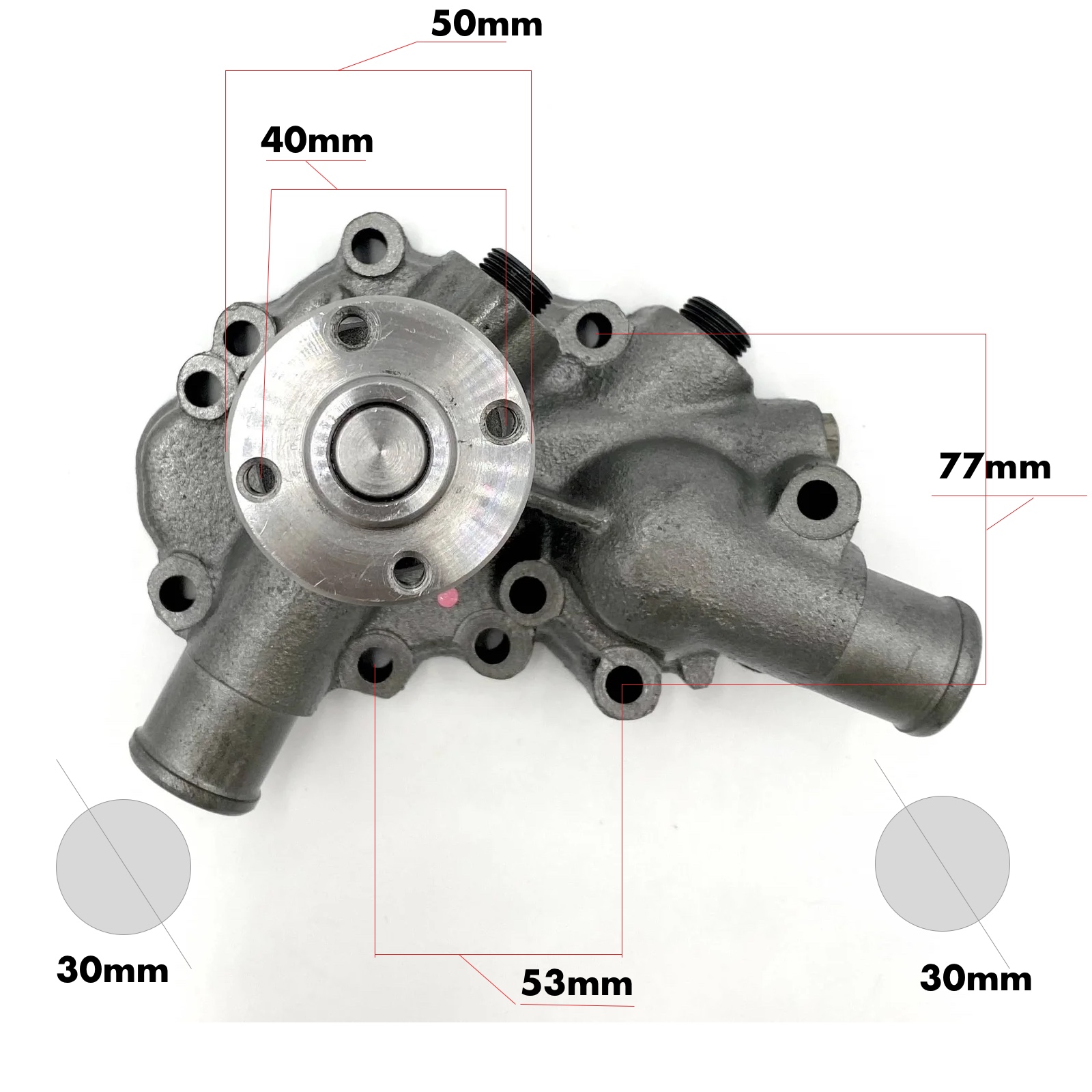 Waterpomp Shibaura ST | P | SP | NH TC18-TC24 - Afbeelding 6