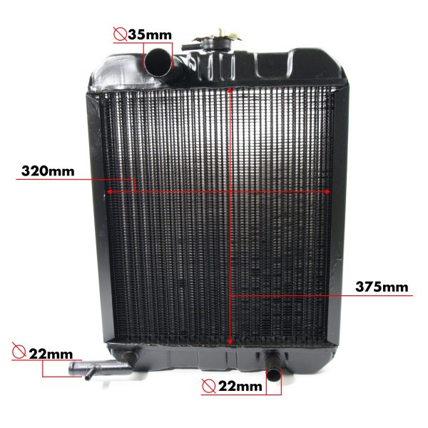 Radiateur Iseki TL1900 - TL2700 | TL1901 - TL2701 | TE4270 - Afbeelding 2