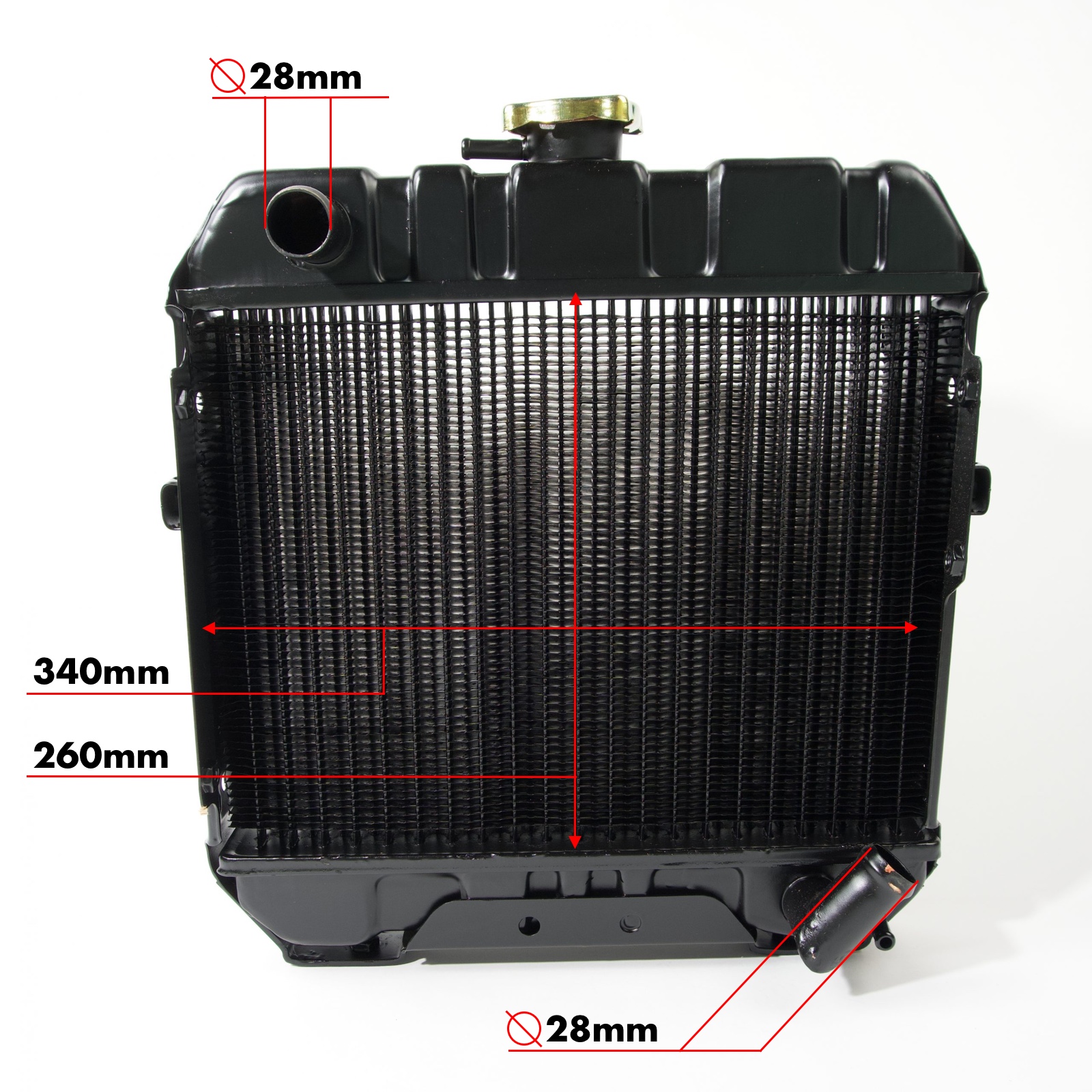 Radiateur Iseki TU 1400-1600 | TX1410-2160 - Afbeelding 2