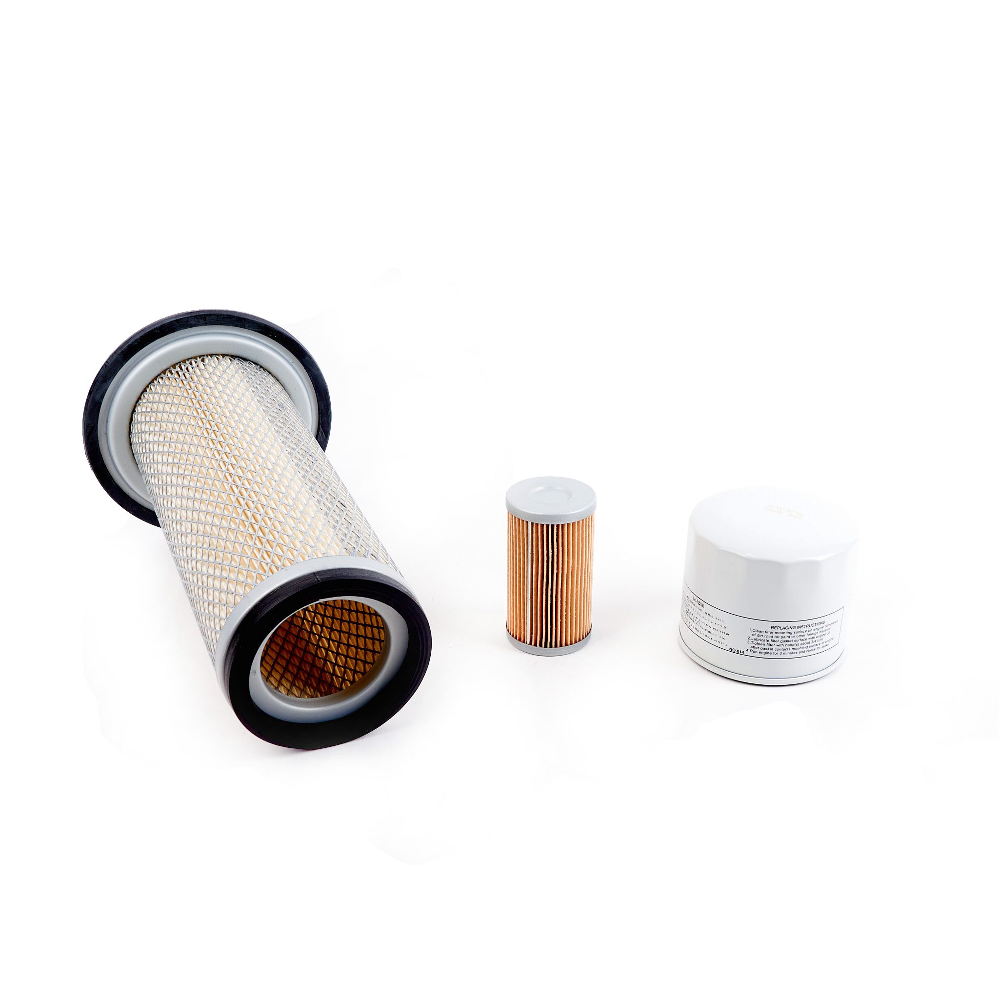 Filterset Kubota L1-195 | L1-215 | L1-235 | L1-255 | Hinomoto NX - Afbeelding 2